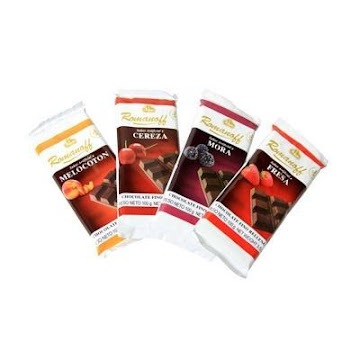 //Chocolatina Triunfo Romanoff X100G.                                     