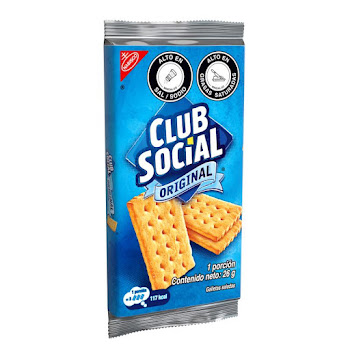 Galletas Club Social Original Saladas Paquete x 26 gr  