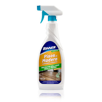 Limpiador Binner  Pisos De Madera Protector Botella x 700 ml  