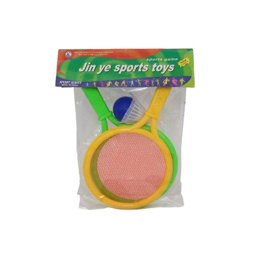 Raquetas Badminton Jin Ye Sport Bolsa Plasticos Asociados  x 1 Este fabuloso set de raquetas de bádminton es ideal para que los niños disfruten de horas de diversión jugando con amigos o familiares. A través del juego, los pequeños desarrollan motricidad gruesa, 