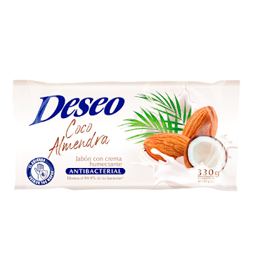 Jabón Deseo Coco Almendra 110 gr x 3 und  