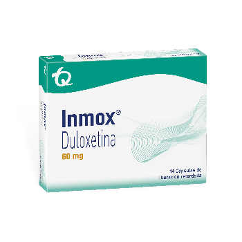 Inmox Duloxetina 60 mg Tecnoquímicas Caja x 14 Cápsulas  