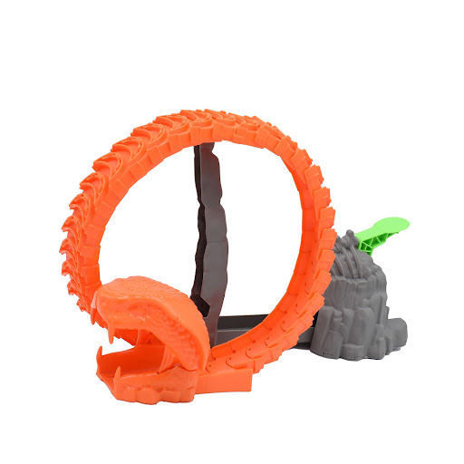Pista Serpent Strike con Carro Teamsterz Teamsterz Caja x 1 Pon a prueba tu velocidad y creatividad, diviértete con las pistas de obstáculos Pista Tiburón Teamsterz Pistas lanzadoras y de obstaculos, con diferentes diseño de dinosaurio, tiburón y mucho más ĦCo