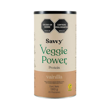 Veggie Power Vainilla Savvy x 560Gr  