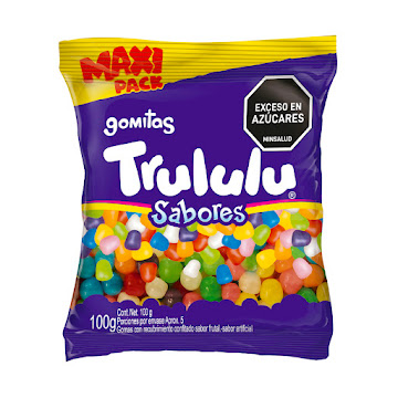 Gomitas Trululú Sabores   x 100 gr  