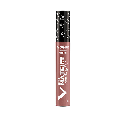 Labial Vogue Resist Mate Con Destellos Tono Esplendida Tubo x 3 ml