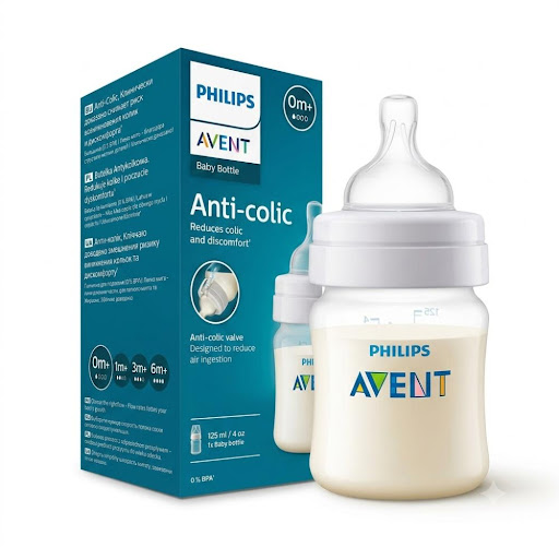 Tetero Anti-colic Avent Natural Response de 4oz tetina 0m+ Caja x 1 und
