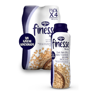 Avena Alpina Finesse Paquete 280 ml x 4 und  