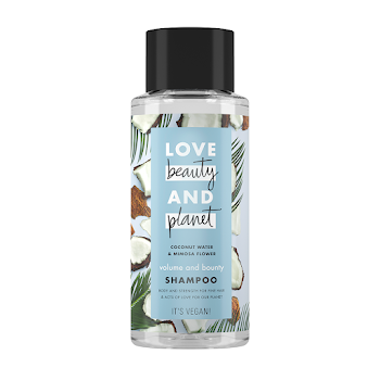 Shampoo Love Beauty And Planet Agua De Coco Y Flor De Mimosa Frasco x 400 ml  