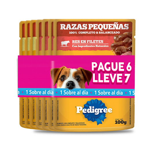 Comida Húmeda Para Perros Pedrigree Adultos x 7 und