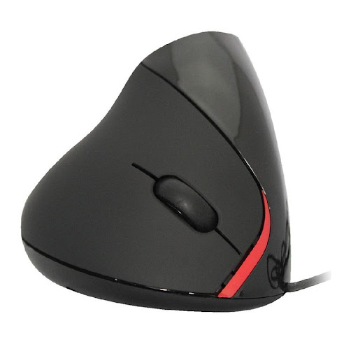 Raton Mouse Ergonomico Mouse Vertical USB UNIMARC Unidad x 1 El diseño ergonómico científico fomenta las posiciones sanas de la muñeca y el brazo "apretón de manos" para un movimiento más suave y menos tensión general, Resolución 800/1200/1600 DPI La tecnología