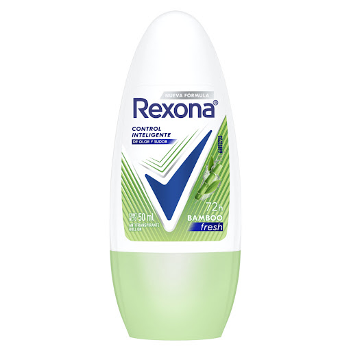 Desodorante Mujer Rexona Bamboo Roll On 48h Frasco x 50 gr
