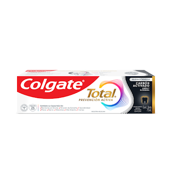 Crema Dental Colgate Total Carbon Activado x 75 ml  