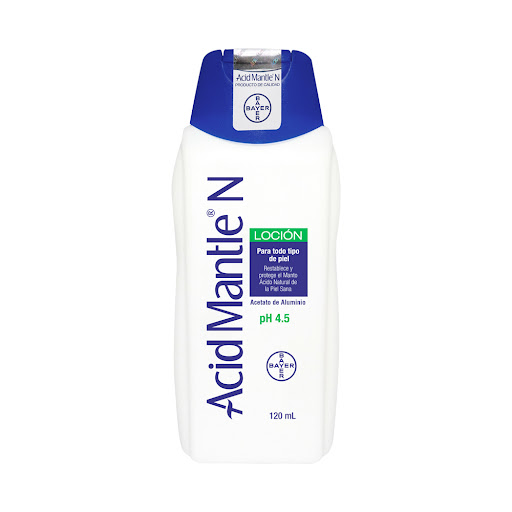 Acid-Mantle N Acetato de Aluminio 0.05 g Bayer Loción Frasco x 120 ml