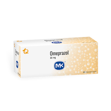 Omeprazol 20 mg MK Caja x 30 Cápsulas  