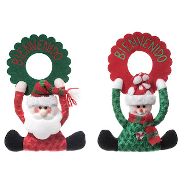 Colgante Navideño para   Puerta 28cm Surtido x 1 und 