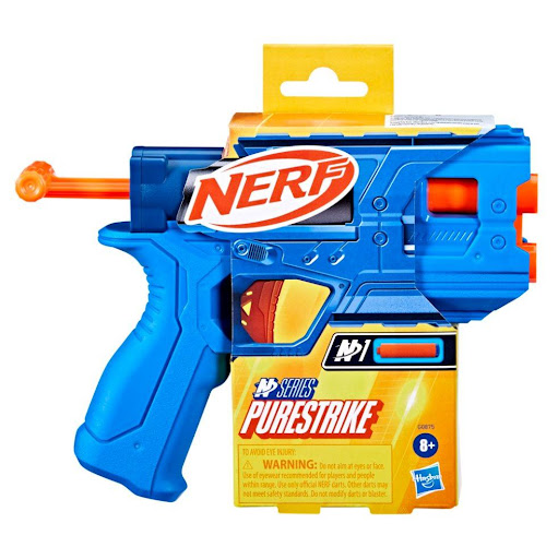 Lanzadores Nerf N Series Purestrike Nerf  x 1 Son un conjunto diseñado para ofrecer precisión y rendimiento en batallas emocionantes. Este set incluye lanzadores compactos y versátiles que utilizan dardos de espuma de la línea N Series, ideales p