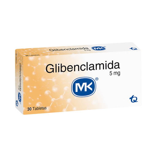 Glibenclamida MK 5 mg Caja x 30 Tabletas