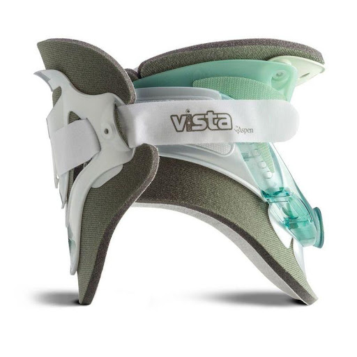 Collar Vista Ajustable Aspen Aspen Individual x 1 El collar vista de aspen tiene almohadillas forradas en algodón, prendas para brindar un cuidado adecuado a la piel al reducir los puntos de contacto del paciente en el área occipital, cuenta con una 