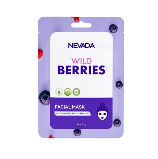 Mascarilla Facial Frutos Del Bosque Nevada Sobre x 3 Sobres