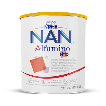 Fórmula Infantil Nan Alfamino HMO Lata x 400 g  