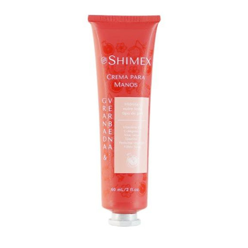 Crema Humectante Granada y Verbena Shimex x 60 ml SHIMEX 60 ML x 1 Las Cremas Corporales Shimex están elaboradas con componentes naturales que hidratan profundamente, restauran la elasticidad y protegen la piel, especialmente en zonas más propensas a la resequedad co