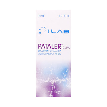 Pataler Olopatadina 0.2% Solución Oftálmica Ilab Frasco x 5 ml  