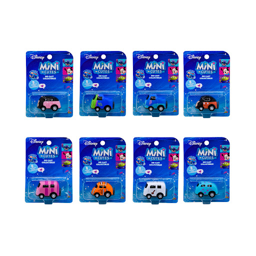 Carro Pullback Disney Cute Cars Surtido x 1 und