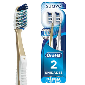 Cepillo de Dientes Oral-B 7 Beneficios Blíster x 2 und  