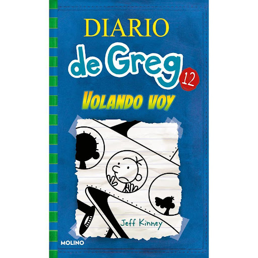 Diario De Greg 12. Volando Voy. Jeff Kinney Molino Libro x 1.0 DIARIO DE GREG 12. VOLANDO VOY   Los Heffley deciden escapar del frío y de las tensiones navideñas con una escapada a una isla tropical en busca de un buen merecido descanso. ¡Están convencidos de que