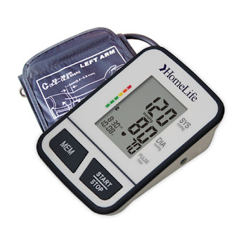 Tensiómetro Digital   Automático Homelife Para Presión Arterial Caja x 1 und  