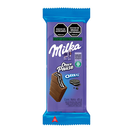 Chocolate Milka Choco Pause Oreo Paquete x 45 gr