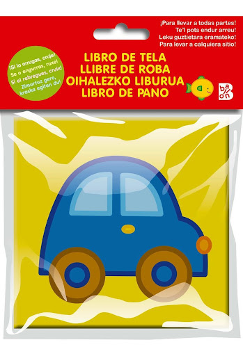 Coche. Libro De Tela Ballon Libro x 1  