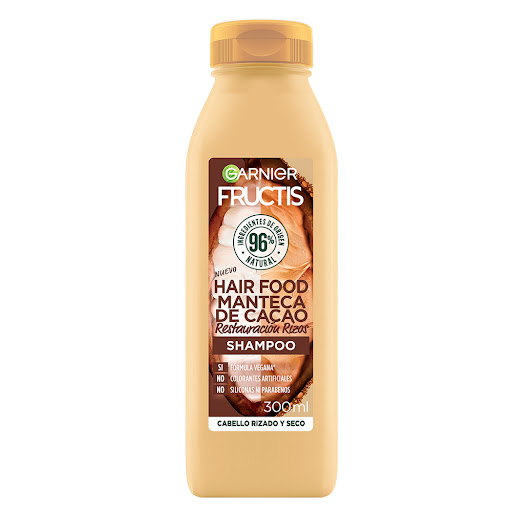 Shampoo Fructis Hair Food Cacao Botella x 300 ml