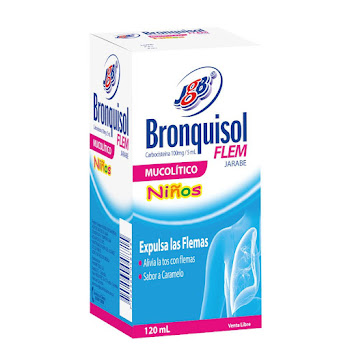 Bronquisol Flem Niños Sabor Caramelo Fco x 120ml  