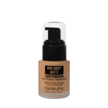 Base Líquida Samy Matificante 5.0 Tan x 23 gr  