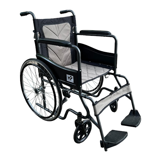 SILLA DE RUEDAS ESTANDAR LLANTA MACIZA GRAFITO RIN RADIO KBE-9113 Impormedical Individual x 1 