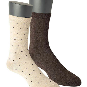 Calcetines Punto Blanco Largos Para Mujer Casual Talla 9-11 x 2 und  