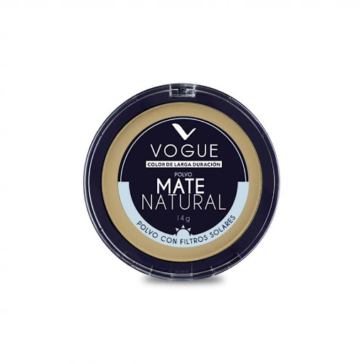 Polvo Vogue Compacto Natural Canela x 14 gr
