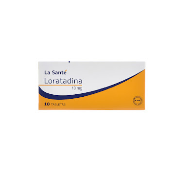 Loratadina La Santé 10 mg Caja x 10 Tabletas  