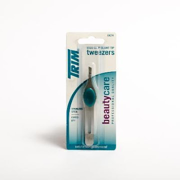 Trim Beauty Care Wide Grip Tip Tweezers X1Und.                 