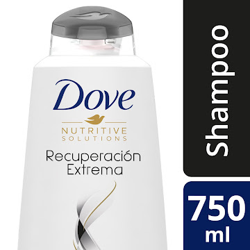 Shampoo Dove Recuperación Extrema x 750 ml  
