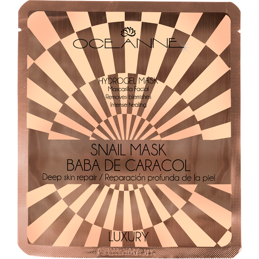 Mascarilla Facial Velo Oceanne Hidrogel Baba De Caracol x 1 und