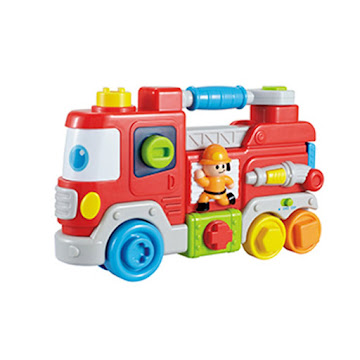 Solo Online Juguete Para   Estimulacion Little Me Camion De Bomberos   X 1 Unidad 