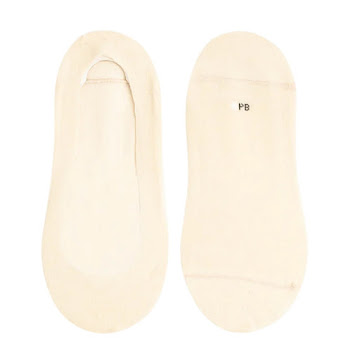 Medias Punto Blanco Tobilleras Habano Talla 9-11 x 2 und  