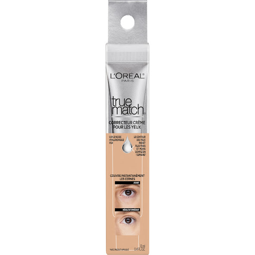 Corrector Líquido Loreal Paris True Match Con Ácido Hialurónico Light N3-4 x 12 ml