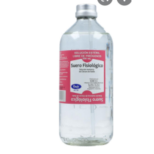 Suero Fisiológico Frasco x 500 ml