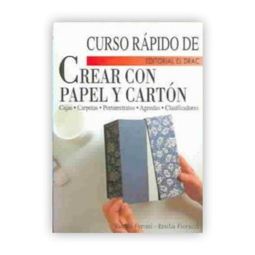 Curso Rapido De Crear Con Papel Y Cartón Editorial Del Drac Libro x 1.0 CURSO RAPIDO DE CREAR CON PAPEL Y CARTON: CAJAS, CARPETAS, PORTAR RETRATOS, AGENDAS, ETC.  VALERIA FERRARI  Ficha técnica Nº de páginas: 80 Editorial: EL DRAC Idioma: CASTELLANO Encuadernación: Tapa b