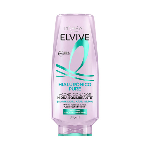 Acondicionador Elvive Pure Acido Hialuonico x 370 ml