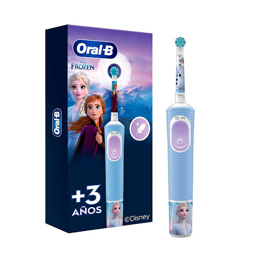 Cepillo de Dientes Eléctrico Infantil Oral-B Disney Frozen Caja x 1 und
